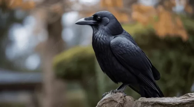 Fakta Menarik Burung Gagak, Si Pembawa Sial Ternyata Pintar